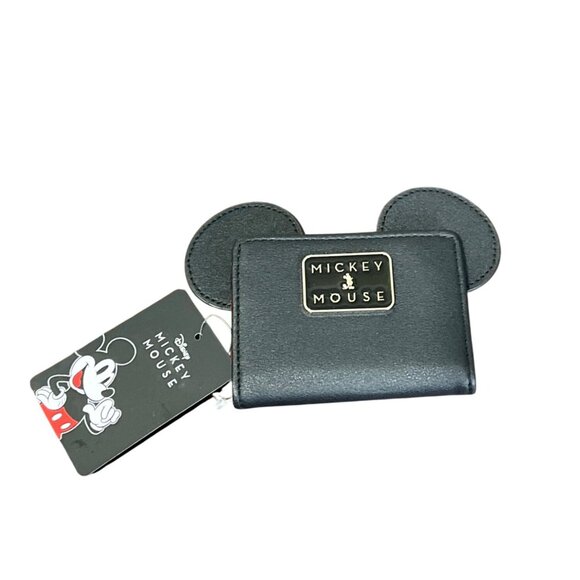 Disney Mickey & Minnie Mouse Polka Dot Crossbody Bag & 3 Wallet Bundle Gift Set - Picture 4 of 13